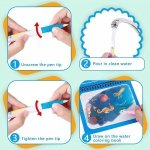 (6 books) Magic Water Book for Kids