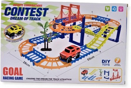 25 Car track toy kids infinite combinations contest dream of track