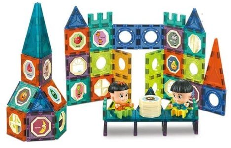 42 Pcs 3D Magneti Blocks Educational for kids