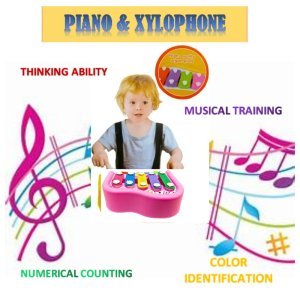 Xylophone Toy with Colourful Keys