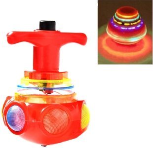Magic Latoo Toy LED Lights and Music Spinning Toy for Kids Boys Girl Multicolor