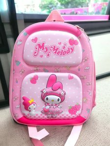 3d Cartoon Print Bagpack for girls