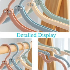 (12pcs) Folding Clothes Hangers