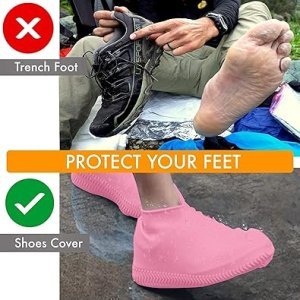 waterproof silicon shoe cover( pair)