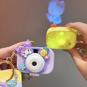 Projector Kids Camera Keychain Toy