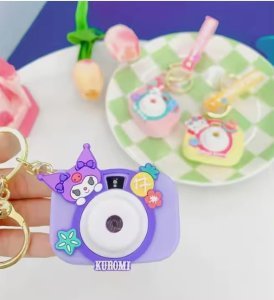 Projector Kids Camera Keychain Toy