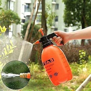 Water Spray Pump (2L) High Pressure Sprayer Bottles for Garden Plants and Lawn Mutipurpose use | Watering Can for Sanitization Pesticides, Fertilizer 2 Liter Capacity Spray Bottle