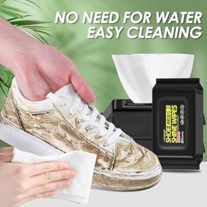 Shoe Shine Cleaning 80 Wipes