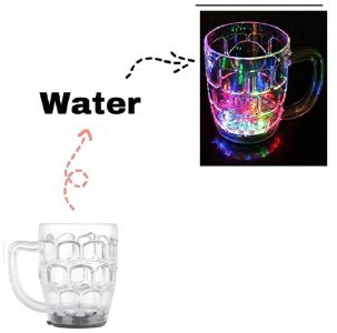 Rainbow Colour Cup , LED Sparkling Light for Kids