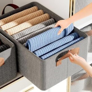 Foldable Cloth Basket for Storage 26 liter
